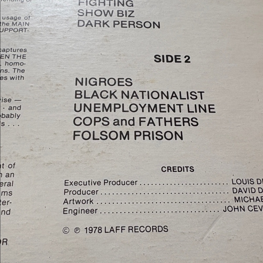 Richard Pryor -“Black Ben The Black Smith”Vinyl LP - Picture 3 of 5